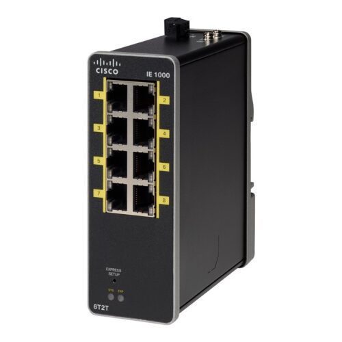CISCO IE-1000 GUI based L2 switch 8 FE copper ports
