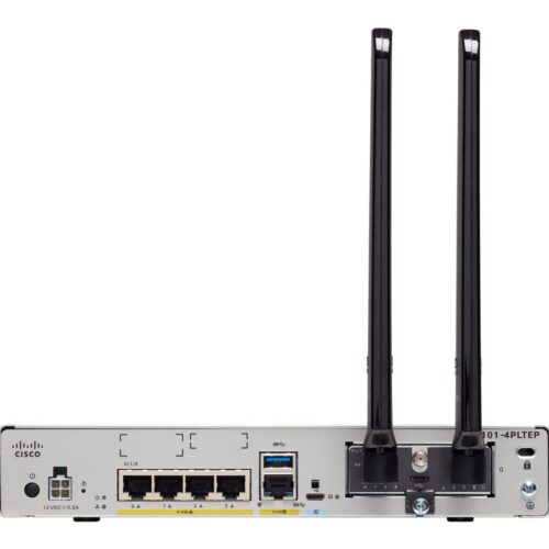 CISCO ISR 1101 4P GE ETHERNET AND LTE SECURE ROUTER WITH PLUGGABLE