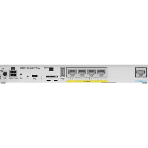 CISCO ISR1100 Router 4 Eth LAN WAN Ports 1 LTE Port 4G RAM