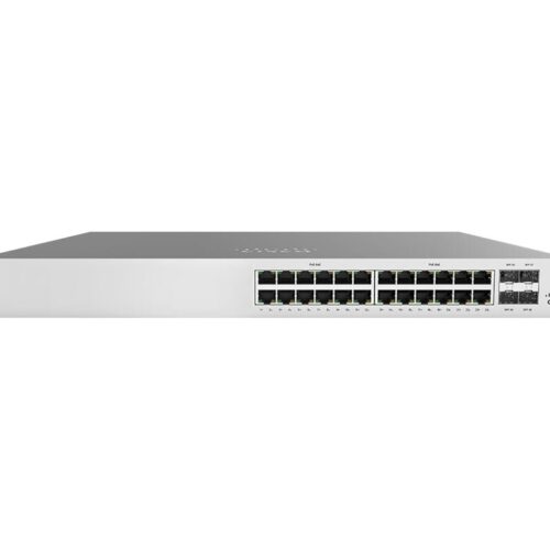 CISCO Meraki MS120-24P 1G L2 Cld -Mngd 24x GigE 370W PoE Switch