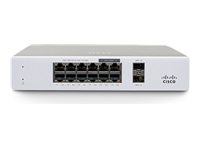 CISCO Meraki MS130-12X Cloud Mgd. 8GE + 4x 2.5GE 240W PoE Switch