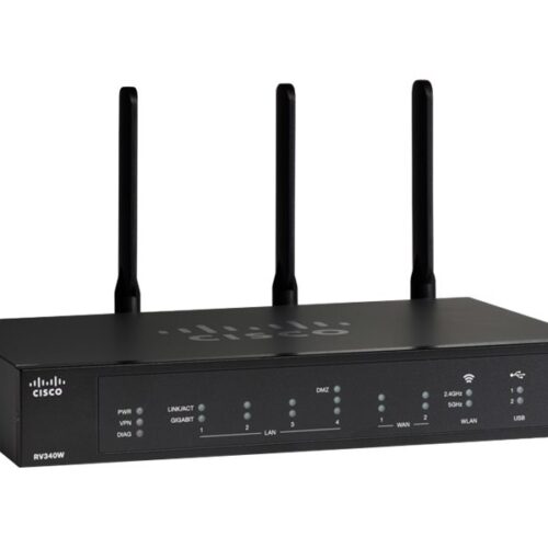 CISCO RV340W Wireless AC Dual WAN Gigabit VPN Router REMANUFACTURED