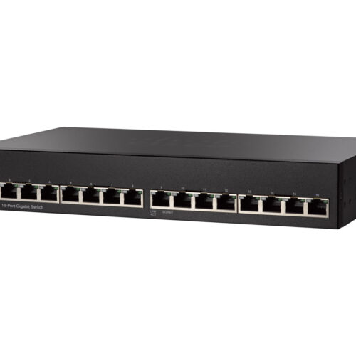CISCO SG110-16 16Port Gigabit Switch REMANUFACTURED
