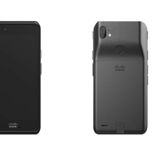 CISCO Webex Wireless Phone 860S Bundle including Phone with Scanner Battery Cable Charger