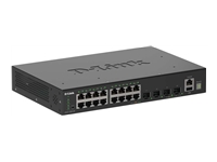 D-LINK 16 Ports GE + 4 Ports 10G SFP+ Smart Managed Switch