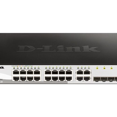 D-LINK 20-Port Layer2 Smart Managed Gigabit Switch dlink green 3.0 16x 10/100/1000Mbit/s TP RJ-45 Port4x TP Combo Port/SFP Slot