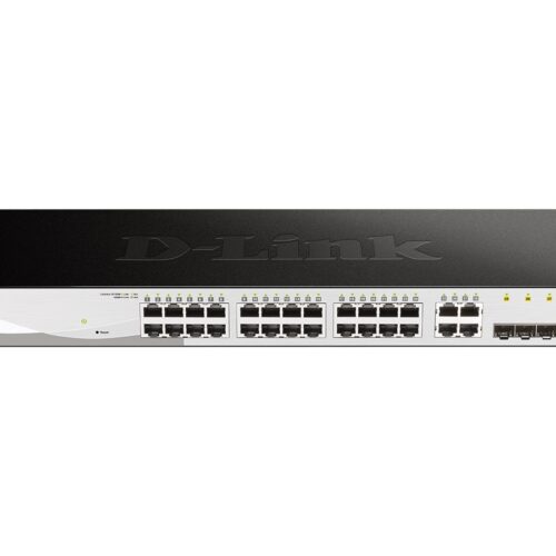 D-LINK 28-Port Layer2 Smart Managed Gigabit Switch dlink green 3.0 24x 10/100/1000Mbit/s TP RJ-45 Port4x TP Combo Port/SFP Slot