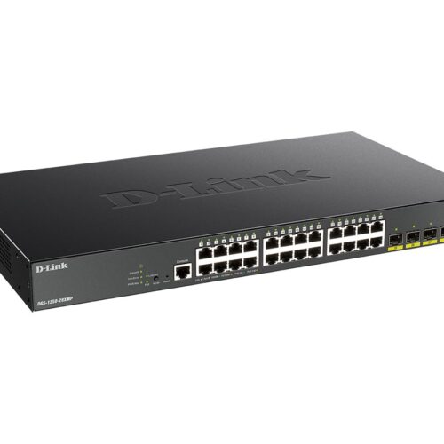 D-LINK 28-Port Smart Managed PoE+ Gigabit Switch 4x 10G dlink green 3.0 24x 10/100/1000Mbit/s TP RJ-45 PoE Port 802.3at