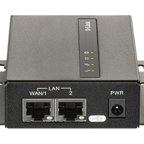 D-LINK 4G VPN LTE Cat 4 Industrial M2M Router Wi-Fi Dual SIM 2 External LTE Antennas 1 External Wi-Fi N Antenna 1 WAN/LAN FE Port