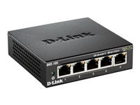 D-LINK 5-port 10/100/1000Mbps Gigabit Ethernet Switch – Metal Housing