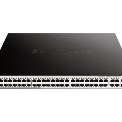 D-LINK 52-Port Layer2 Smart Managed 48x PoE Gigabit Switch dlink green 3.0 48x 10/100/1000Mbit/s TP RJ-45 PoE Ports 802.3at