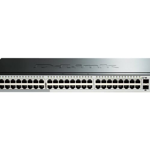 D-LINK 52-Port Smart Managed Gigabit Stack Switch 4x 10G dlink green 3.0 48x 10/100/1000Mbit/s TP RJ-45 Port 4x 10Gbit/s Fiber SFP+