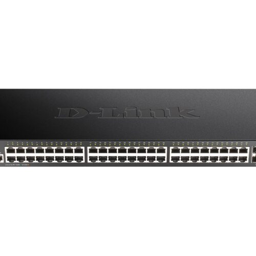 D-LINK 52-Port Smart Managed Gigabit Switch 4x 10G dlink green 3.0 48x 10/100/1000Mbit/s TP RJ-45 Port 4x 10Gbit/s Fiber SFP+