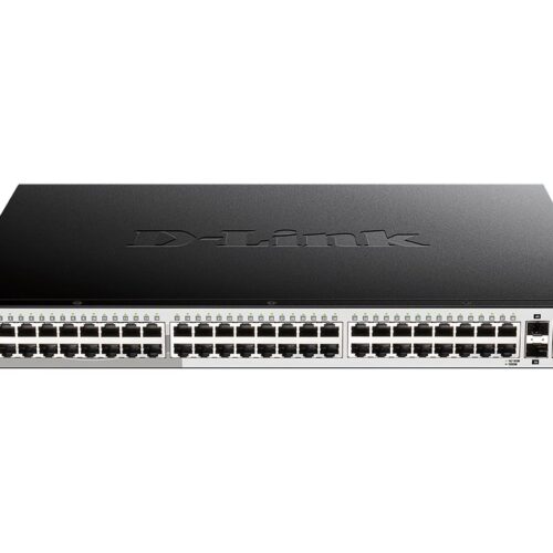 D-LINK 52-Port Smart Managed PoE+ Gigabit Stack Switch 4x 10G dlink green 3.0 48x 10/100/1000Mbit/s TP RJ-45 PoE Port 802.3at