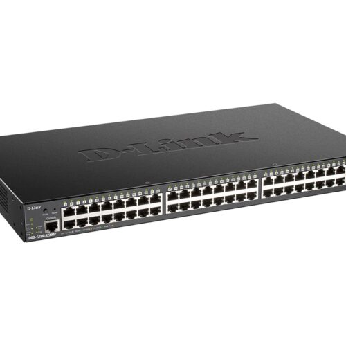 D-LINK 52-Port Smart Managed PoE+ Gigabit Switch 4x 10G dlink green 3.0 48x 10/100/1000Mbit/s TP RJ-45 Port 4x 10Gbit/s Fiber SFP+
