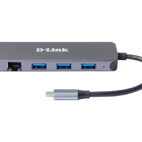 D-LINK 5in1 USB-C Mini Docking Station
