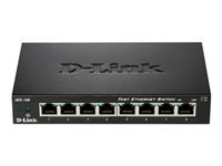 D-LINK 8-port 10/100Mbps Fast Ethernet Unmanaged Switch – Metal Housing