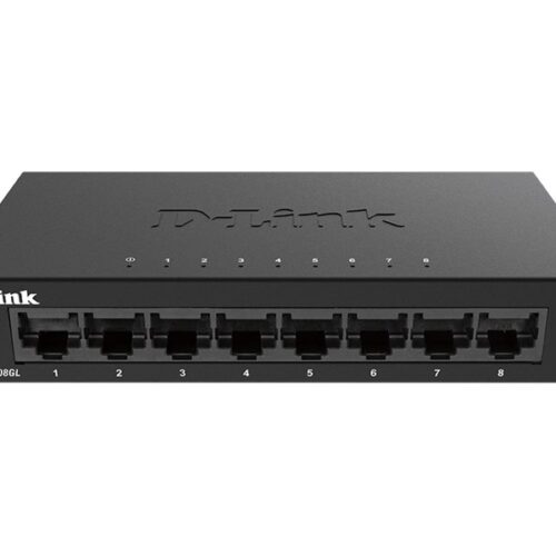 D-LINK 8-Port Layer2 Gigabit Light Switch without IGMP