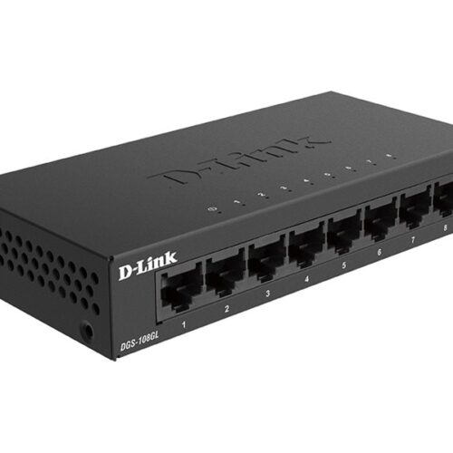 D-LINK 8-Port Layer2 Gigabit Light Switch without IGMP