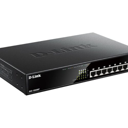 D-LINK 8-Port Layer2 PoE+ Gigabit Switch