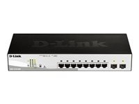 D-LINK 8-Port Layer2 PoE Smart Managed Gigabit Switch dlink green 3.0 8x 10/100/1000Mbit/s TP RJ-45 PoE Port 802.3at
