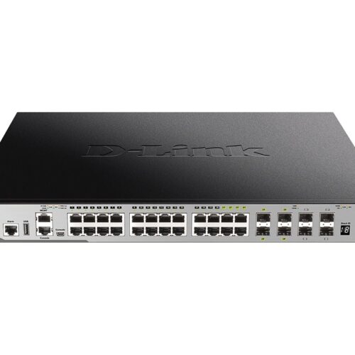 D-LINK DGS-3630-28PC/SI/E 28-Port Layer 3 Gigabit PoE Stack Switch SI