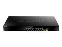 D-LINK DMS-1100-10TP 8-Port 2.5G BASE-T PoE and 2-port 10G SFP+ Smart Managed Switch