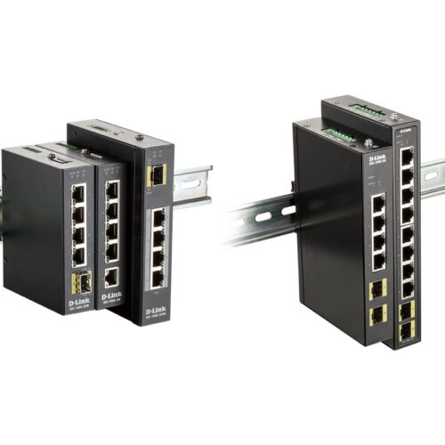 D-LINK Industrial Gigabit Unmanaged Switch 4 Ports Gigabit + 2 Ports SFP