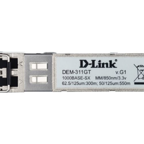 D-LINK MINI GBIC 1000BASE-SX (LC) CONNECTEUR SFP – MULTIMODE DISTANCE JUSQU A 550M