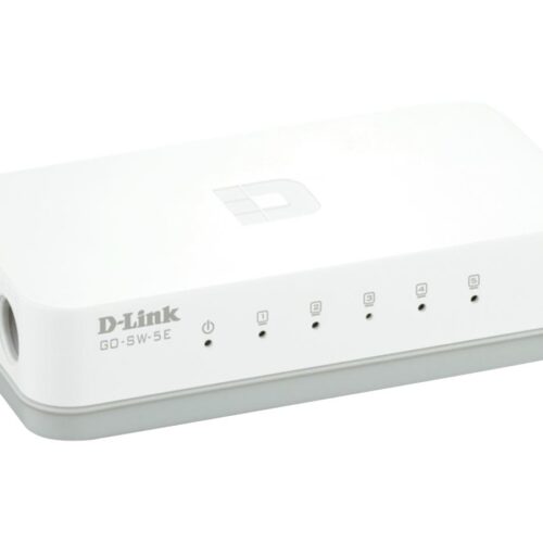 D-LINK Mini switch 5 Ports 10/100Mbps format de bureau – D-Link GREEN