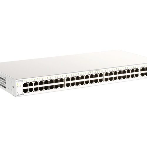 D-LINK Nuclias Switch 52xGE-ports Smart Managed incl 4x1G Combo w/1Yr Lic