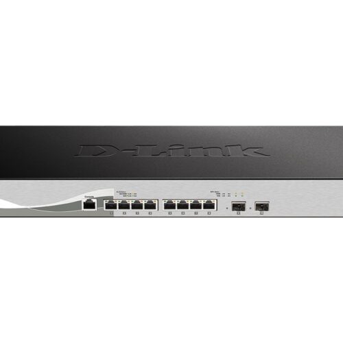 D-LINK Smart+ L2+ 8 Copper Multigigabit Ports 100M/1G/2.5G/5G/10G & 2 SFP+ 10GbE ports