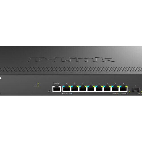 D-LINK Smart+ L2+ 8 ports 2.5 GbE and 2 ports 10 GbE SFP+