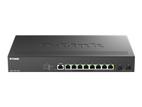 D-LINK Smart+ L2+ 8 ports 2.5 GbE PoE+ and 2 ports 10 GbE SFP+ – Budget PoE 240 W