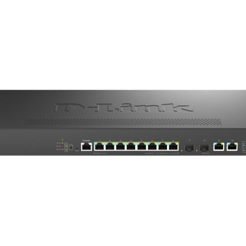 D-LINK Smart+ L2+ 8 ports 2.5 GbE PoE+ and 2 ports Multigiga 10 GbE + 2 ports 10 GbE SFP+ – Budget PoE 240 W
