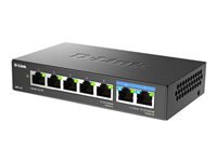 D-LINK Switch 5 Gigabit ports & 2 Multigigabit ports 2.5Gps