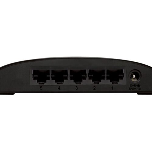 D-LINK Switch 5 Ports RJ45 10/100 MBPS Non Rackable – Non Manageable
