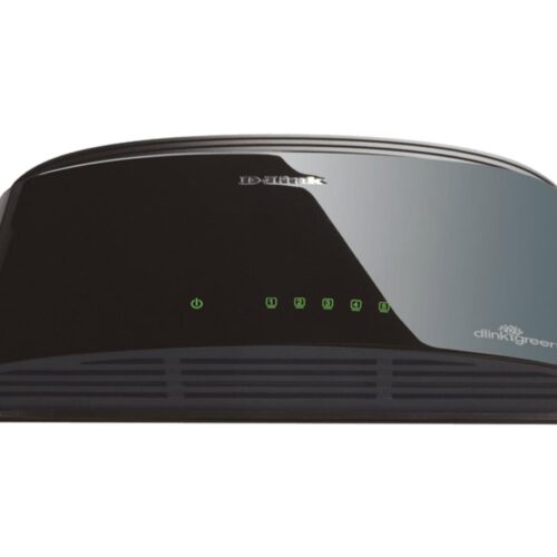 D-LINK Switch 5 Ports RJ45 10/100 MBPS Non Rackable – Non Manageable