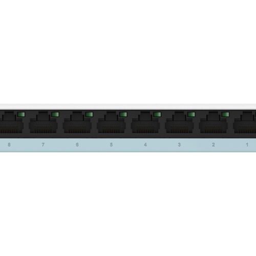 D-LINK Switch 8 Ports 10/100/1000 MBPS Non Rackable – Non Manageable