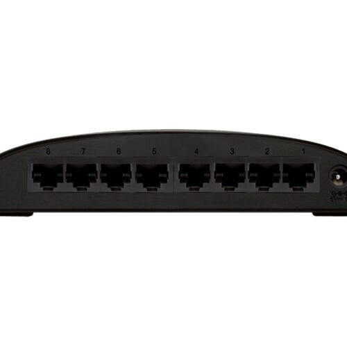 D-LINK Switch 8 Ports RJ45 10/100 MBPS Non Rackable – Non Manageable