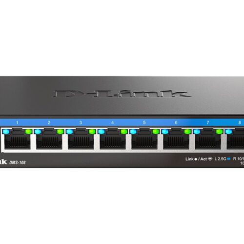 D-LINK Switch 8ports Multigigabit 2.5Gps