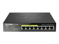 D-LINK Switch gigabit ethernet non admin 8 ports 10/100/1000Mbps dont 4 PoE