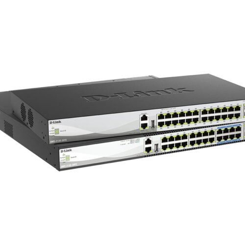 D-LINK Switch L3 Light 24ports Multigigabit PoE 16x 100M/1/2 5G PoE+ 8x 100M/1/2 5/5G PoE++ 60W & 2ports 100M/1/2,5/5/10GBASE-T