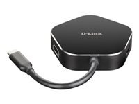 D-LINK USB-C 4-in-1 HDMI charging