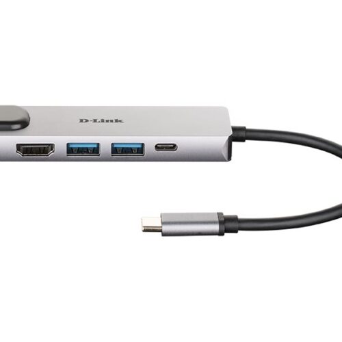 D-LINK USB-C 5-en-1 HDMI charging