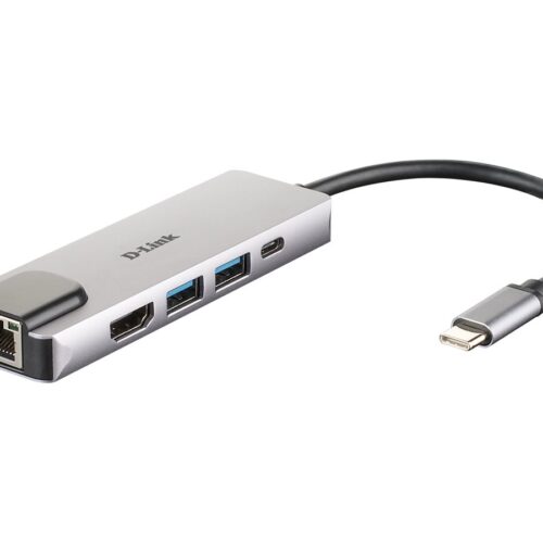 D-LINK USB-C 5-en-1 HDMI charging