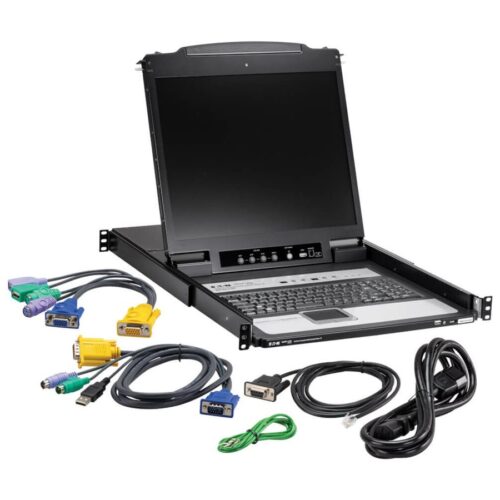 EATON 16Port IP KVM with 19p LCD Console French version