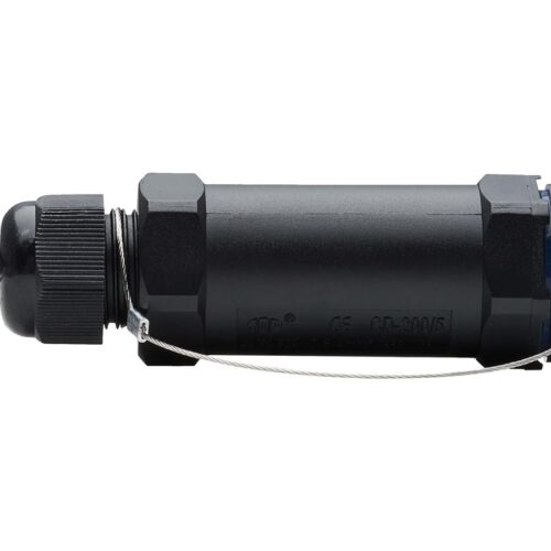 EATON High-Speed Armored HDMI Fiber Active Optical Cable AOC with Hooded Connectors 4K 60Hz HDR IP68 M/M Black 30m