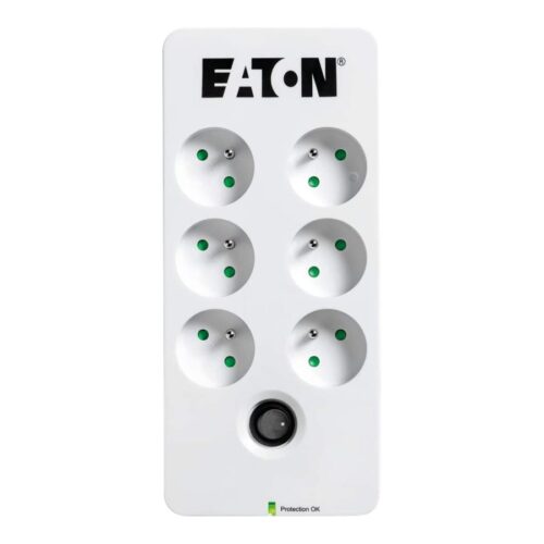 EATON Multiprises parafoudre 10A Protection Box 6 prises FR
