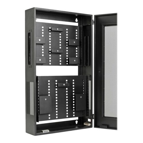 EATON SmartRack 3U 19inch Indoor Modular Vertical Wall Box and 4x RJ45 Terminal Block